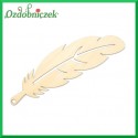 Piórka ze sklejki zestaw 4 sztuk