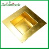 TALERZ/MISA ZŁOTY dekoracyjny 1szt.-20x20cm