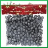 Kulki brokatowe GRAFITOWY 1,5cm/20g