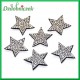Gwiazdki filcowe z dżetami-6 szt.