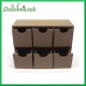 Pudełko z płyty MDF na 6 szufladek 21X14X8 CM