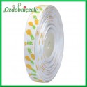 Tasiemka RYPSOWA biała - ANANAS 15mm/3mb