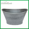 MISA OWALNA- doniczka plastikowa grafitowa 