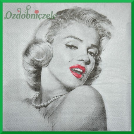Serwetka do decoupage -Marylin Monroe