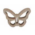Motyl drewniany 3D - dekoracja ozdobna 1szt/9cm