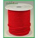 Sznurek oplatany 3,2mm / 1mb czerwony