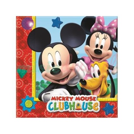 Serwetka do decoupage KLUB PRZYJACIÓŁ MYSZKI MIKI