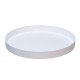 Talerz, misa, taca plastikowa biała 27cm