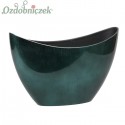 MISA - doniczka plastikowa zielona