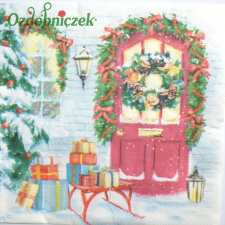 Serwetka do decoupage SANIE Z PREZENTAMI 1 SZT.