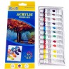 Zestaw farbek akrylowych 12 kolorów po 12ml