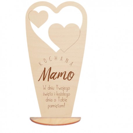Statuetka z sercami dla Mamy 
