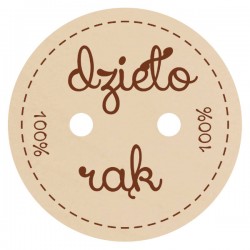 Guzik ozdobny wzór nr 4 duży- 1szt 