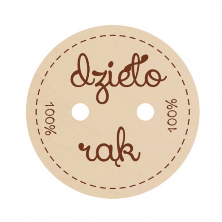 Guzik ozdobny wzór nr 4 średni- 1szt 