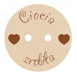 Guzik ozdobny wzór nr 5 duży- 1szt 