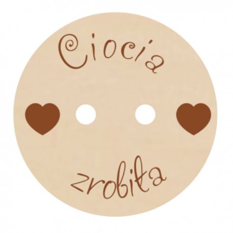 Guzik ozdobny wzór nr 5 duży- 1szt 