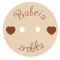 Guzik ozdobny wzór nr 6 duży- 1szt 