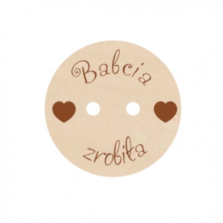 Guzik ozdobny wzór nr 6 mały- 1szt 