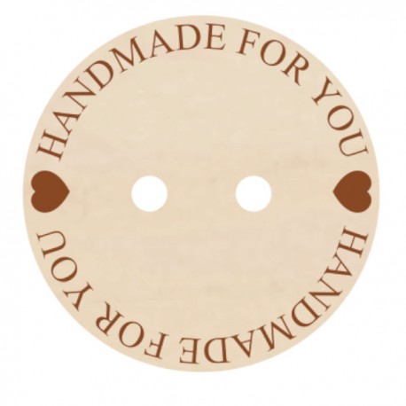 Guzik ozdobny wzór nr 11 duży- 1szt 