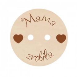 Guzik ozdobny wzór nr 7 średni- 1szt 