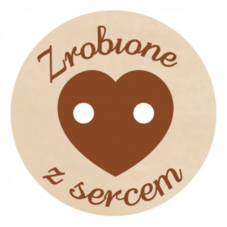 Guzik ozdobny wzór nr 11 duży- 1szt 