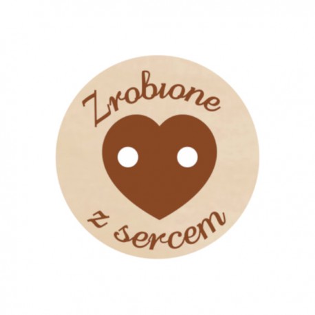 Guzik ozdobny wzór nr 12 mały- 1szt 