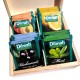 Herbaciarka zestaw prezentowy dla Taty personalizowana szkatułka kuferek - zestaw 3