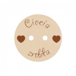 Guzik ozdobny wzór nr 5 mały- 1szt 