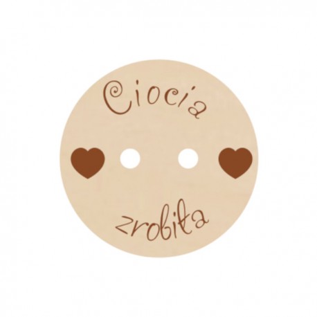 Guzik ozdobny wzór nr 5 mały- 1szt 