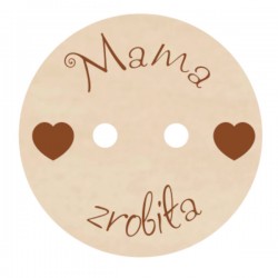 Guzik ozdobny wzór nr 7 duży- 1szt 