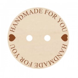 Guzik ozdobny wzór nr 11 średni- 1szt 