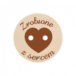 Guzik ozdobny wzór nr 12 mały- 1szt 