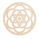 Łapacz snów baza geometryczny ROZETA KWIATUSZEK 20cm 