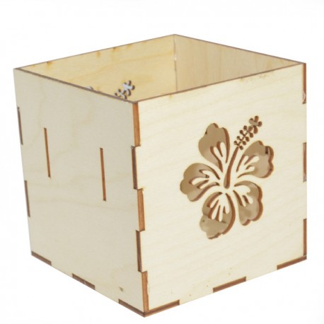 Ażurowy lampion ze sklejki - wzór 6