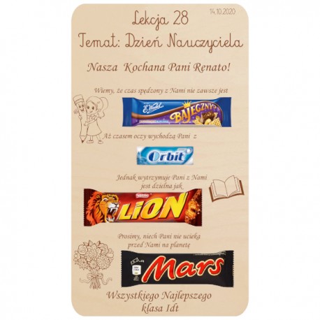 Dyplom dzień NAUCZYCIELA, Najlepszemu Wychowawcy