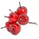 Rajskie jabłuszka czerwone średnie na druciku 12szt.