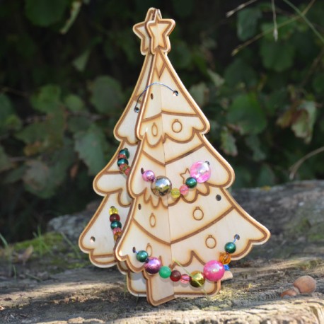 Renifer w lampkach choinkowych 10 cm