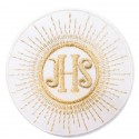 Naszywka IHS ze ZŁOTĄ nitką wzór nr 8
