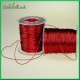 Sznurek metalizowany 1mm/4mb czerwony