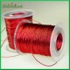 Sznurek metalizowany 1mm/4mb czerwony