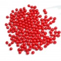 Koraliki koralowa czerwień 6mm 50g