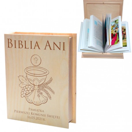 Pamiątka I Komunia Święta, pudelko na pieniądze WZORY DO WYBORU