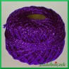 Sznurek brokatowy 2.5mm/4mb fioletowy