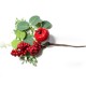 Gałązka ozdobna 20cm ( igliwie, jagódki, szyszki, dzikie róże)