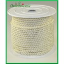 Sznurek oplatany 3,2mm / 1mb ecru