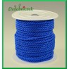 Sznurek oplatany 3,2mm / 1mb niebieski