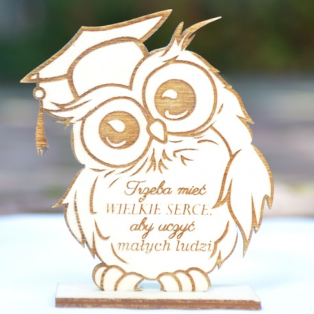 Obraz 3D drzewko dla nauczyciela kolor prezent