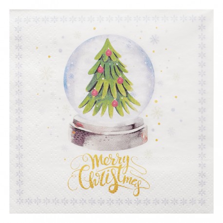 Serwetka do decoupage - SZKLANA KULA 1szt.