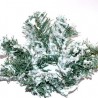 Wianek z jodły ośnieżony 20cm