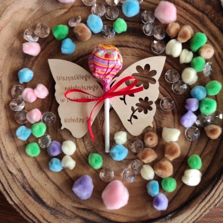 Magnes z nadrukiem uv okrągły Dzień KOBIET wzory do wyboru